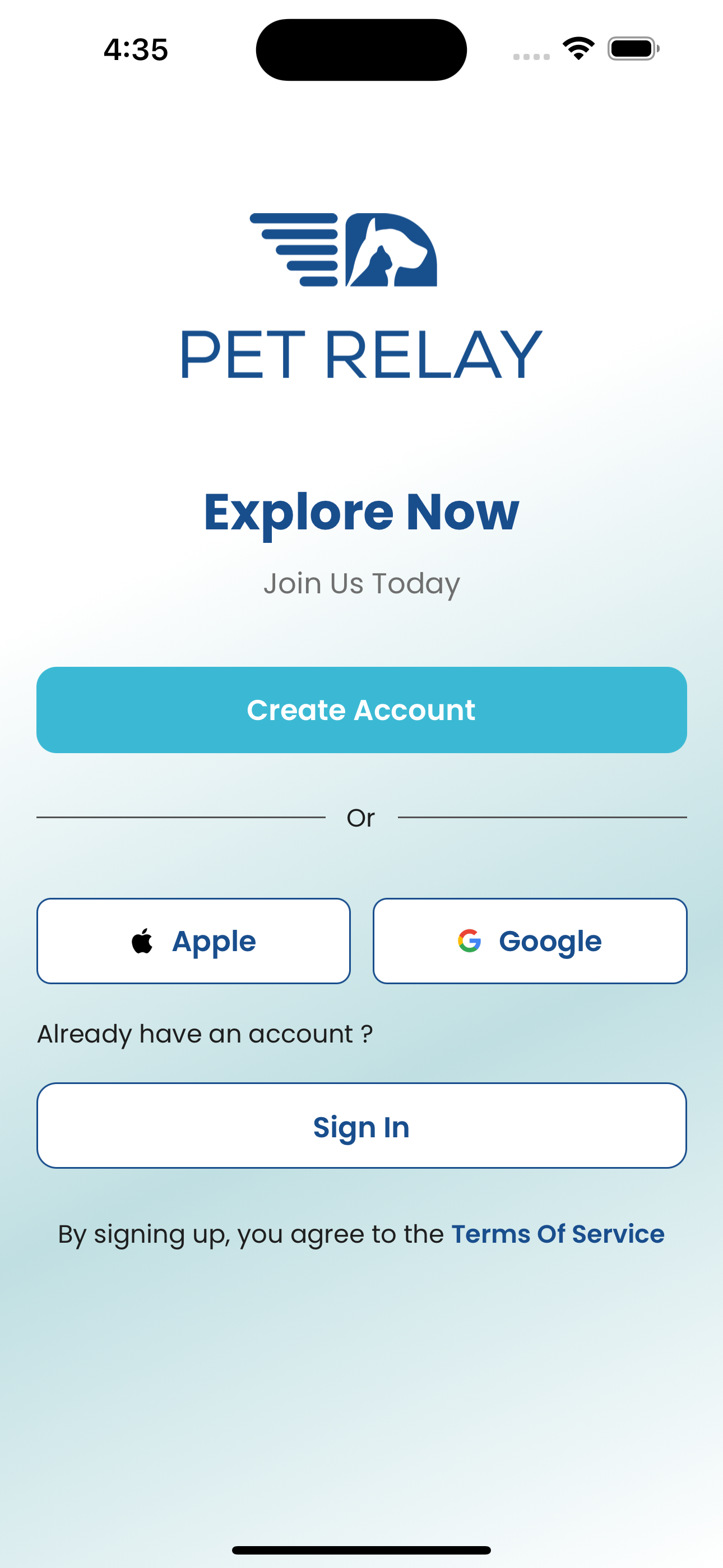 PetRelay jobs dashboard